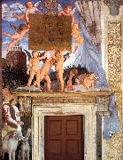 Inscription with Putti Andrea Mantegna